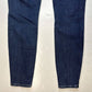 Silver Avery Skinny Jeans Sz 29 Curvy High Rise Stretch Denim Blue Distressed