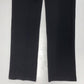 Betabrand Dress Pant Yoga Pants Sz Medium Black Pull On Stretch Straight Leg EUC