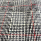 Vintage Pendleton Wool Midi Skirt 16 Gray Glen Plaid Houndstooth See Measurement