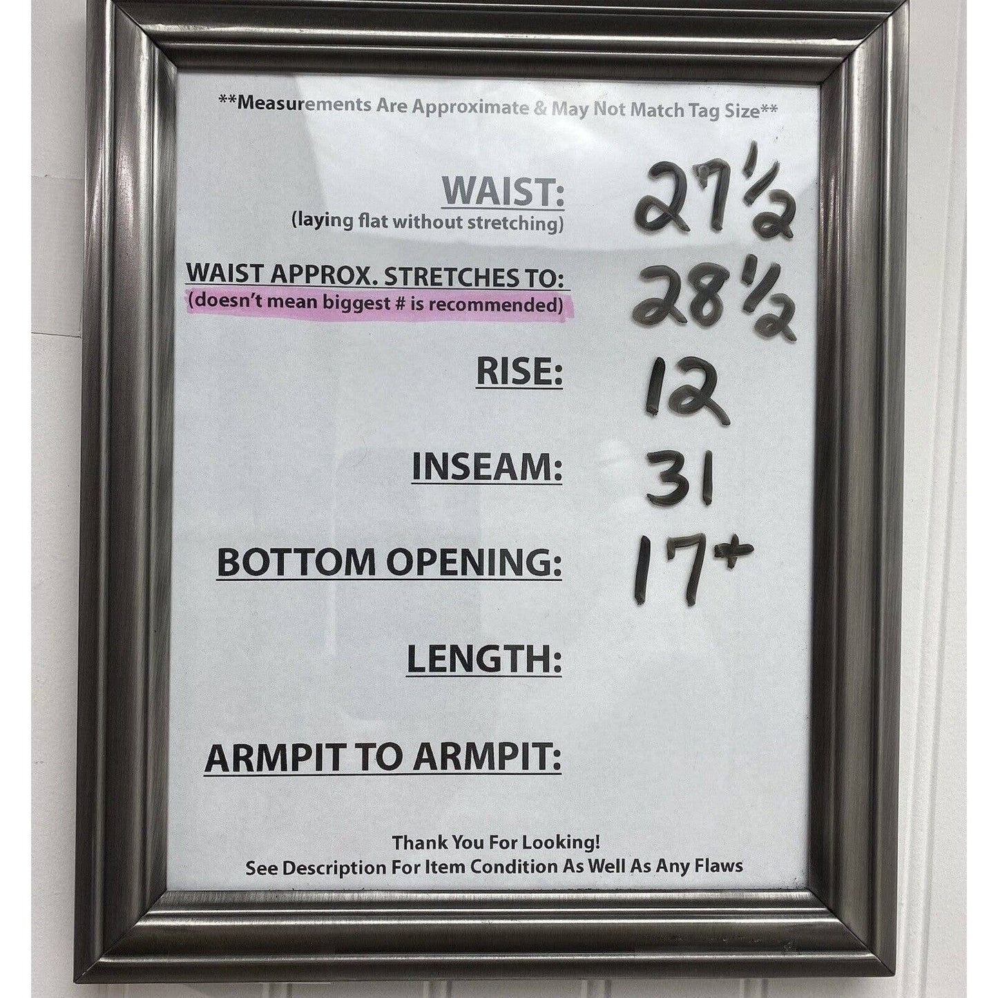 Litz by Uniq Wide Relaxed Jeans Med (28"Waist) Crossover Button Fly Open Sides