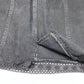Vintage Jean St. Tropez Denim Skirt Sz 13/14 Black 100% Cotton *Measures Smaller