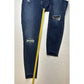 Silver Avery Skinny Jeans Sz 29 Curvy High Rise Stretch Denim Blue Distressed