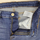 Kancan Skinny Sz 7/27 Womens Midrise Stretch Denim Jeans Dark Wash