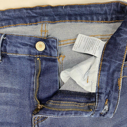 Kancan Skinny Sz 7/27 Womens Midrise Stretch Denim Jeans Dark Wash