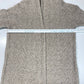 J. Jill Knit Cardigan Sz Medium Taupe/Brown Neutral Open Front Long Sweater EUC