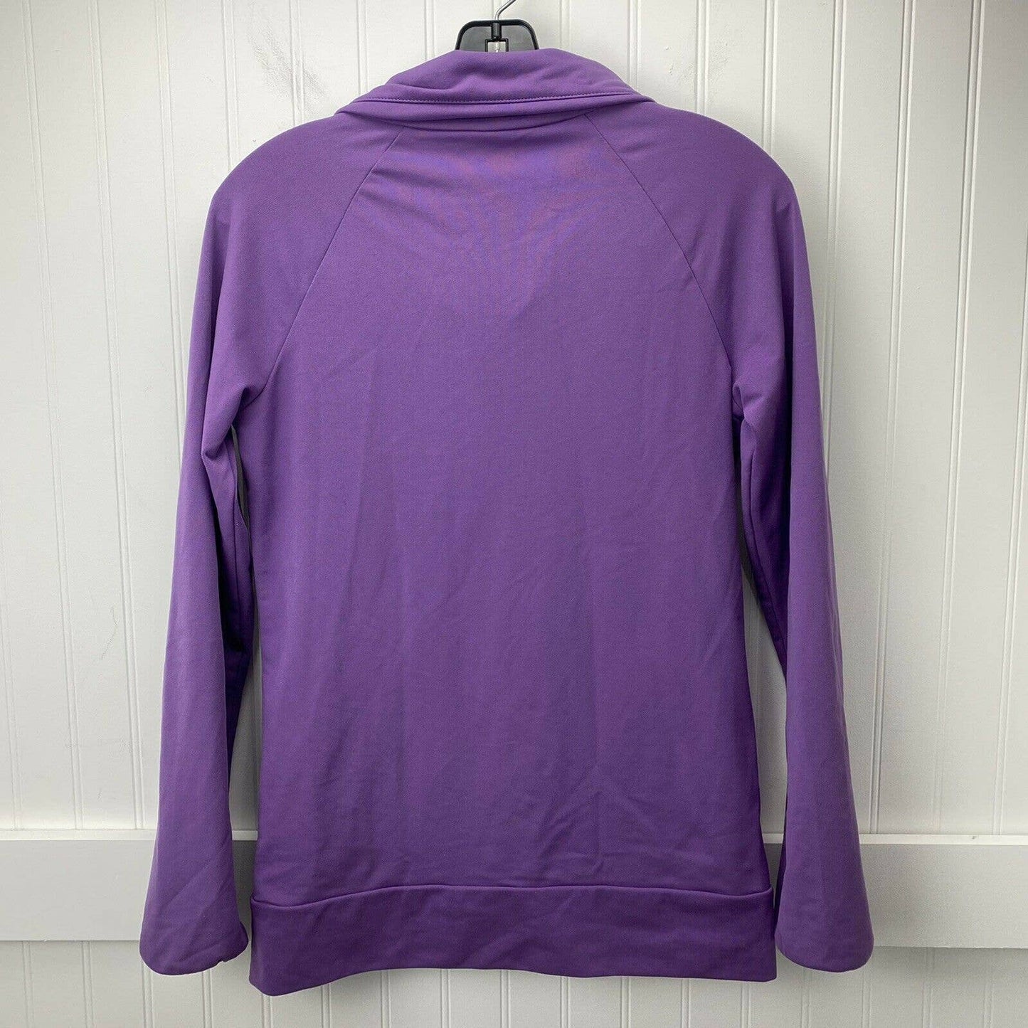 Adidas Climalite Jacket Womens Small Purple Full Zip Long Sleeve Sweatshirt EUC
