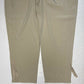 Chicos Ankle Cinch Pull On Pants Sz 2.5 (US 14) Beige Elastic Waist Casual EUC