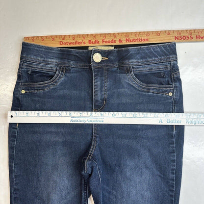 Democracy Ab Technology Skinny Jeans 6 Stretch Denim Slimming Booty Lift *Flaw