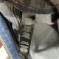 Chicos So Slimming Tapered Sz 00 (US 2) Midrise Denim Jeans Cheetah Print Jewels