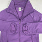 Adidas Climalite Jacket Womens Small Purple Full Zip Long Sleeve Sweatshirt EUC