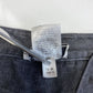 St. John Sport Straight Leg Jeans Sz 8 Womens High Rise Dark Gray Stretch Short