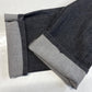 St. John Sport Straight Leg Jeans Sz 8 Womens High Rise Dark Gray Stretch Short