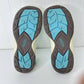 Keen EvoFit Sport Sandals Women's Size 10 Blue 1018907 Made In America Quick Dry