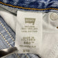Levis 550 Cut Off Mom Shorts Sz 32 (30"Waist) Hi-Rise Denim Jean Distress Holes