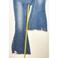 Bridge By Gly Ultra High Rise Super Flare Jeans 27 Stretch Denim Distressed Fray