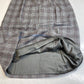 Vintage Pendleton Wool Midi Skirt 16 Gray Glen Plaid Houndstooth See Measurement