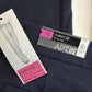 APT 9 Curvy Wide Trouser Leg 16 Navy Blue Stretch Dress Pants Career Plus NEW