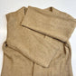 Soft Surroundings Cardigan Large Neutral Brown Long Sweater Wool Blend w/Clasp