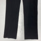 Betabrand Dress Pant Yoga Pants Sz Medium Black Pull On Stretch Straight Leg EUC