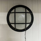 Minispotlight.com 12v 8” Round Caged Light Warm White Haunted House No Box