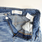 Bridge By Gly Ultra High Rise Super Flare Jeans 27 Stretch Denim Distressed Fray