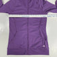 Adidas Climalite Jacket Womens Small Purple Full Zip Long Sleeve Sweatshirt EUC