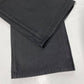 Theyskens Theory Coated Skinny Jeans Sz 27 Womens Lowrise Black Moto EUC
