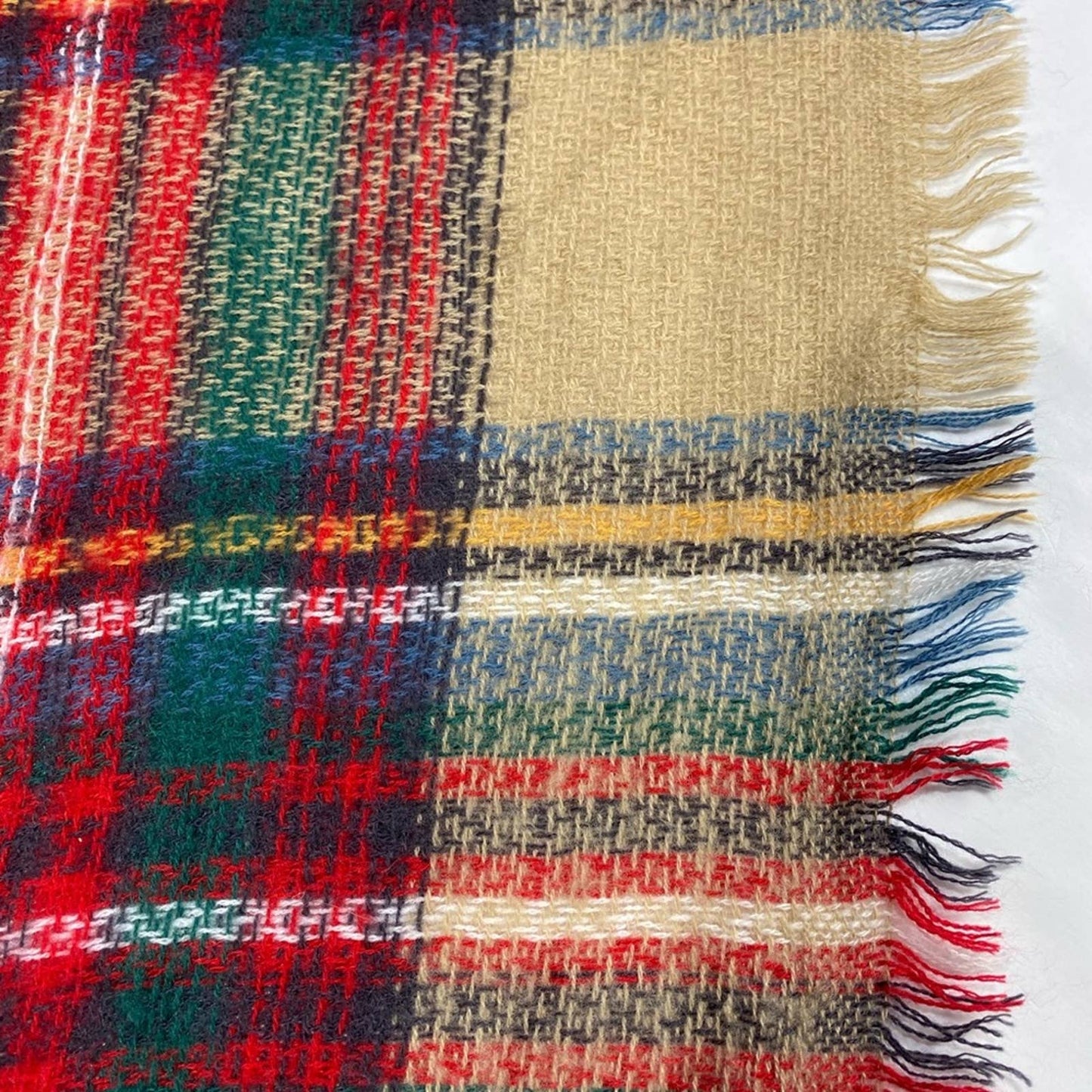 Plaid Blanket Scarf