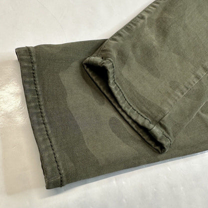 American Eagle Curvy Super Hi-Rise Jegging 8 Green Camo Next Level Stretch Jeans