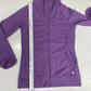Adidas Climalite Jacket Womens Small Purple Full Zip Long Sleeve Sweatshirt EUC