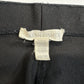 Eileen Fisher Black Coated Stretch Denim Skinny Pants Womens XS Pull On Legging
