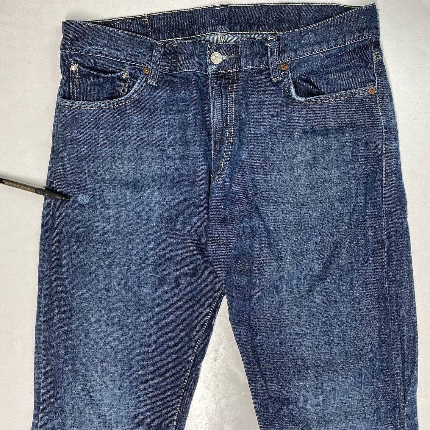 Denim & Supply Ralph Lauren Straight Leg Jeans Mens 36 100% Cotton Dark Wash