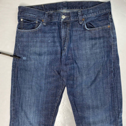 Denim & Supply Ralph Lauren Straight Leg Jeans Mens 36 100% Cotton Dark Wash