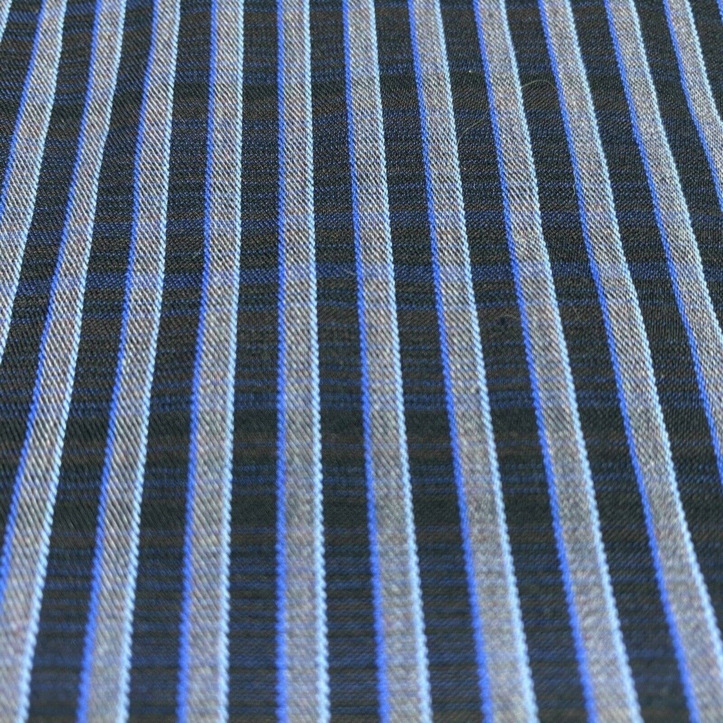 Robert Graham Classic Fit Button Up Shirt Mens XL Blue/Black Striped Long Sleeve