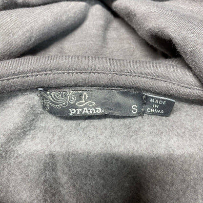 Prana Gotu Pullover Sweatshirt Sz Small Gray Moonrock Athleisure Relaxed Fit