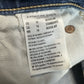 American Eagle Super Hi-Rise Flare Jeans 16 Stretch Blue Denim Distressed NEW