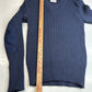 Brigade Quartermasters Wooly Pully Sweater EUR42 Blue Wool Military England EUC
