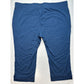 Betabrand Cosmo Lite Dress Pant Yoga Pants 3X Petite Blue Pull On Ponte Crop