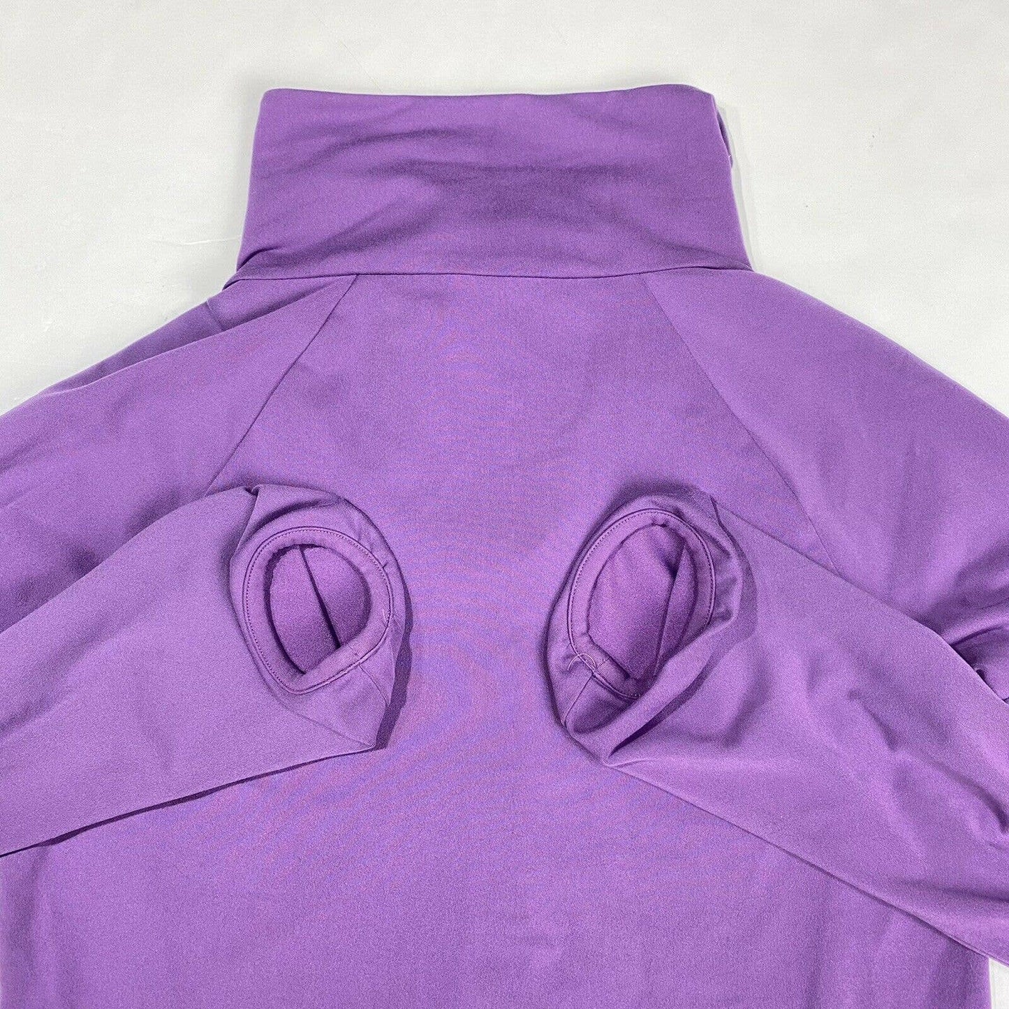Adidas Climalite Jacket Womens Small Purple Full Zip Long Sleeve Sweatshirt EUC