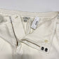 J Crew Seaside Crop Pants Sz 12 Hi-Rise Lyocell Off White Casual Ankle Crop NWT