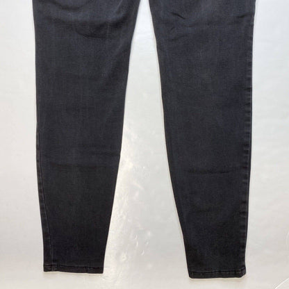 J. Jill 5 Pocket Leggings Sz 12 Womens Faded Black Stretch Denim Casual Jeans