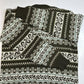 Vintage Jersild Wool Cardigan M/L Olive Green Fair Isle Button Front Sweater EUC