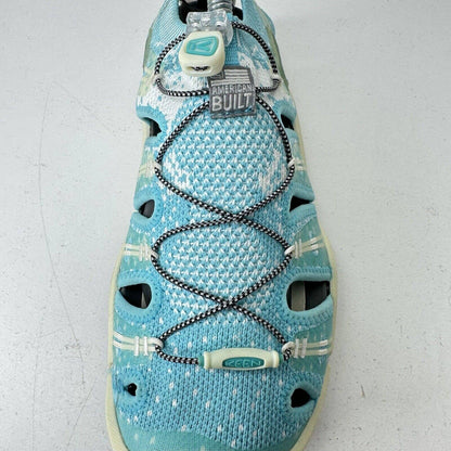 Keen EvoFit Sport Sandals Women's Size 10 Blue 1018907 Made In America Quick Dry