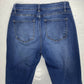 Kancan Skinny Sz 7/27 Womens Midrise Stretch Denim Jeans Dark Wash