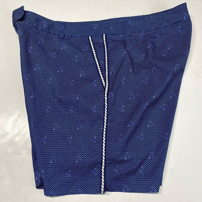 Lady Hagen Sailboat Golf Shorts Sz 16 Womens Novelty Print Blue White Casual EUC