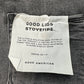 Good American Good Legs Stove Pipe Jeans 14/32 High Rise Gray Black Denim NEW
