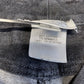 St. John Sport Straight Leg Jeans Sz 8 Womens High Rise Dark Gray Stretch Short