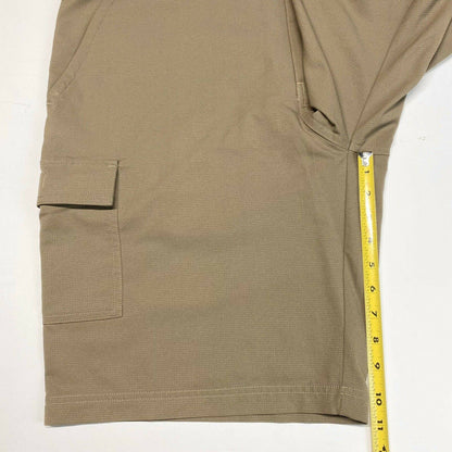Columbia Cargo Shorts Sz 40W Mens Regular Fit Brown Casual Hiking 22" Long EUC