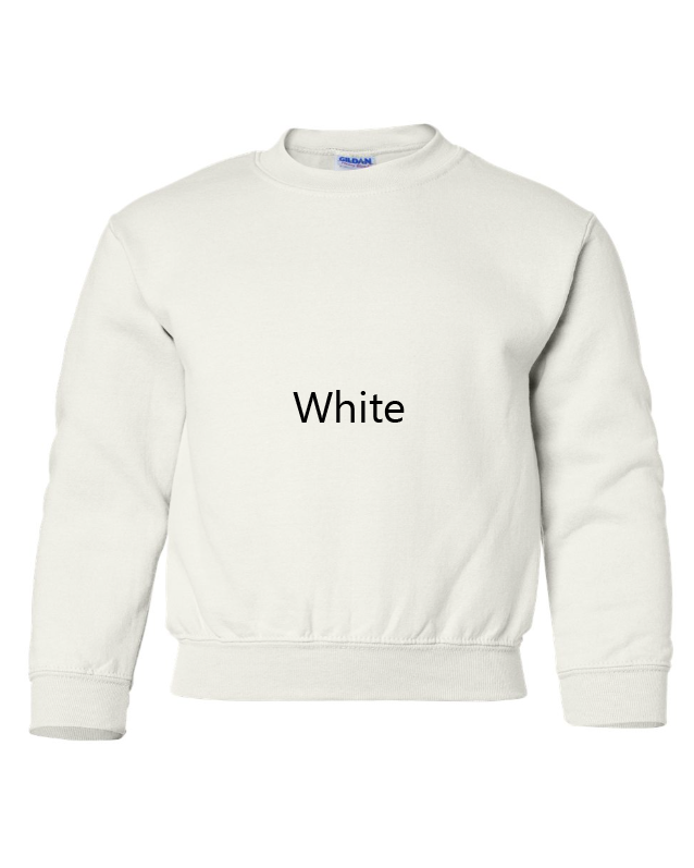 Nike Stitch Embroidered YOUTH Sweatshirt Kids Boy Girl Unisex Crewneck