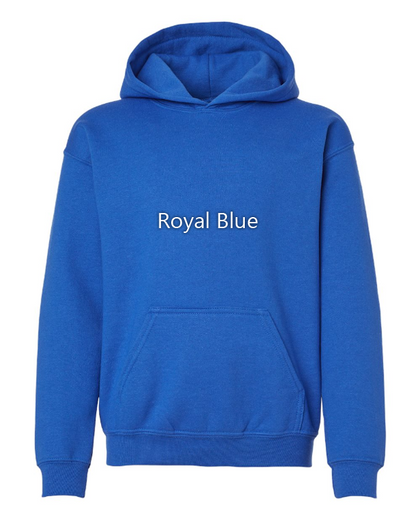 Nike Bluey Embroidered YOUTH Hoodie / Crewneck Sweatshirt Kids Boy Girl Unisex Dog Sisters Cartoon Bluey Waving